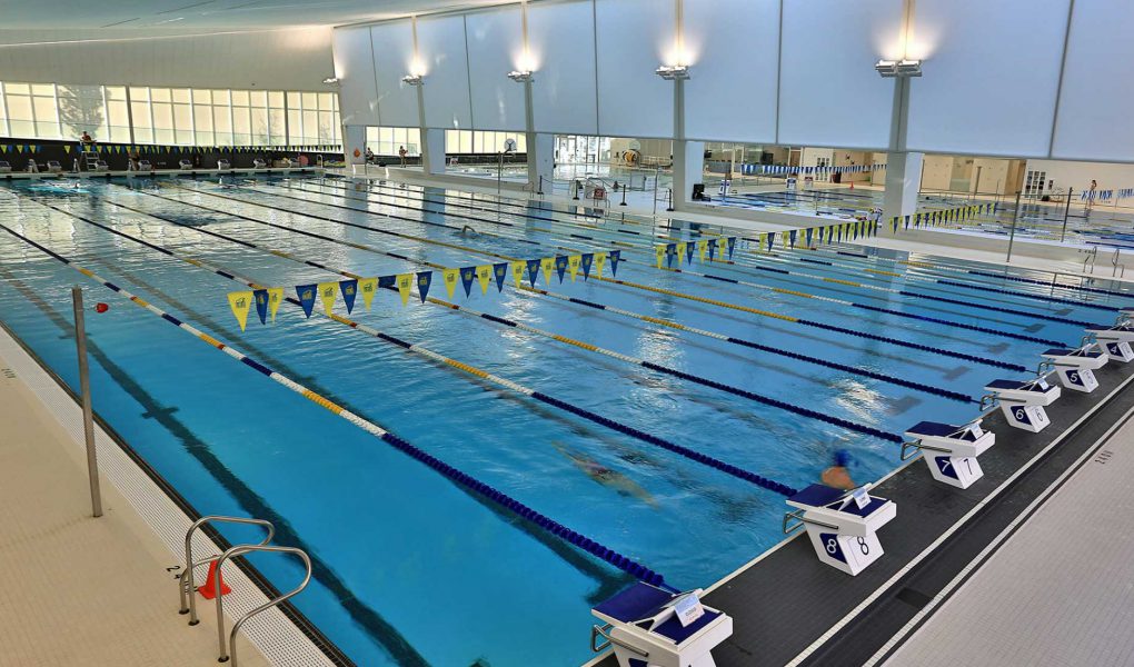 UBC Aquatic Centre pool Lanes